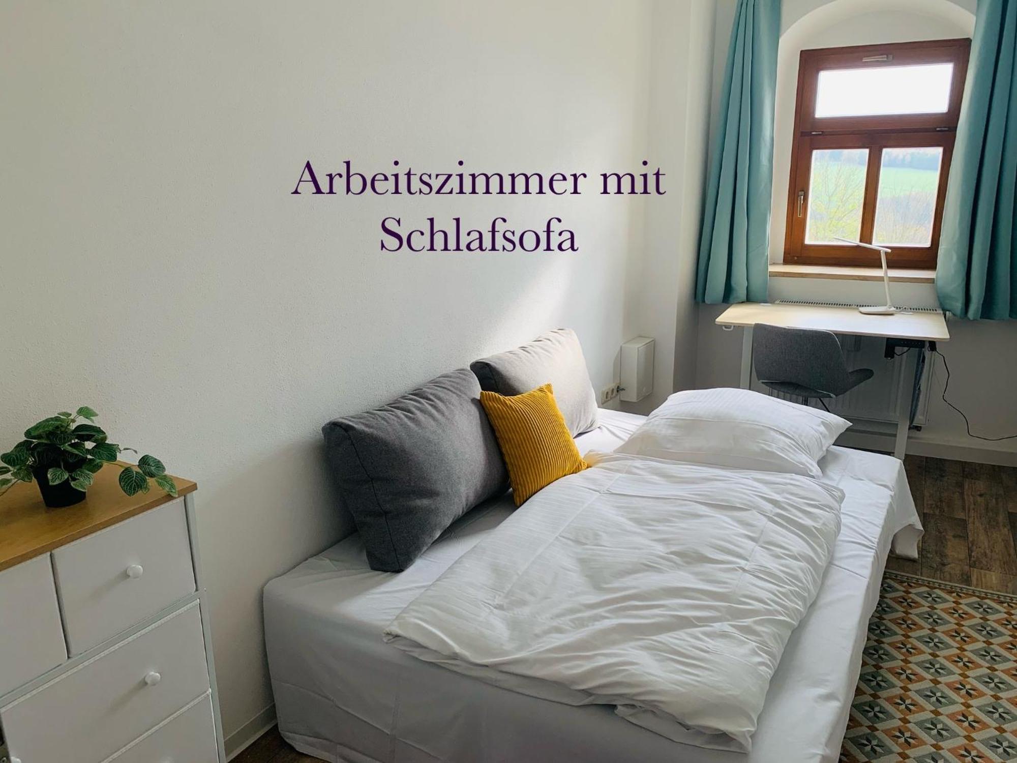 Am Schloss Wolkenstein, 86M2, 3Br, Babybett, Office Exteriér fotografie